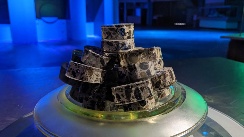 Repas de béton ou J'ai mangé leur nourriture - Plat de sushis - Hélène Launois
